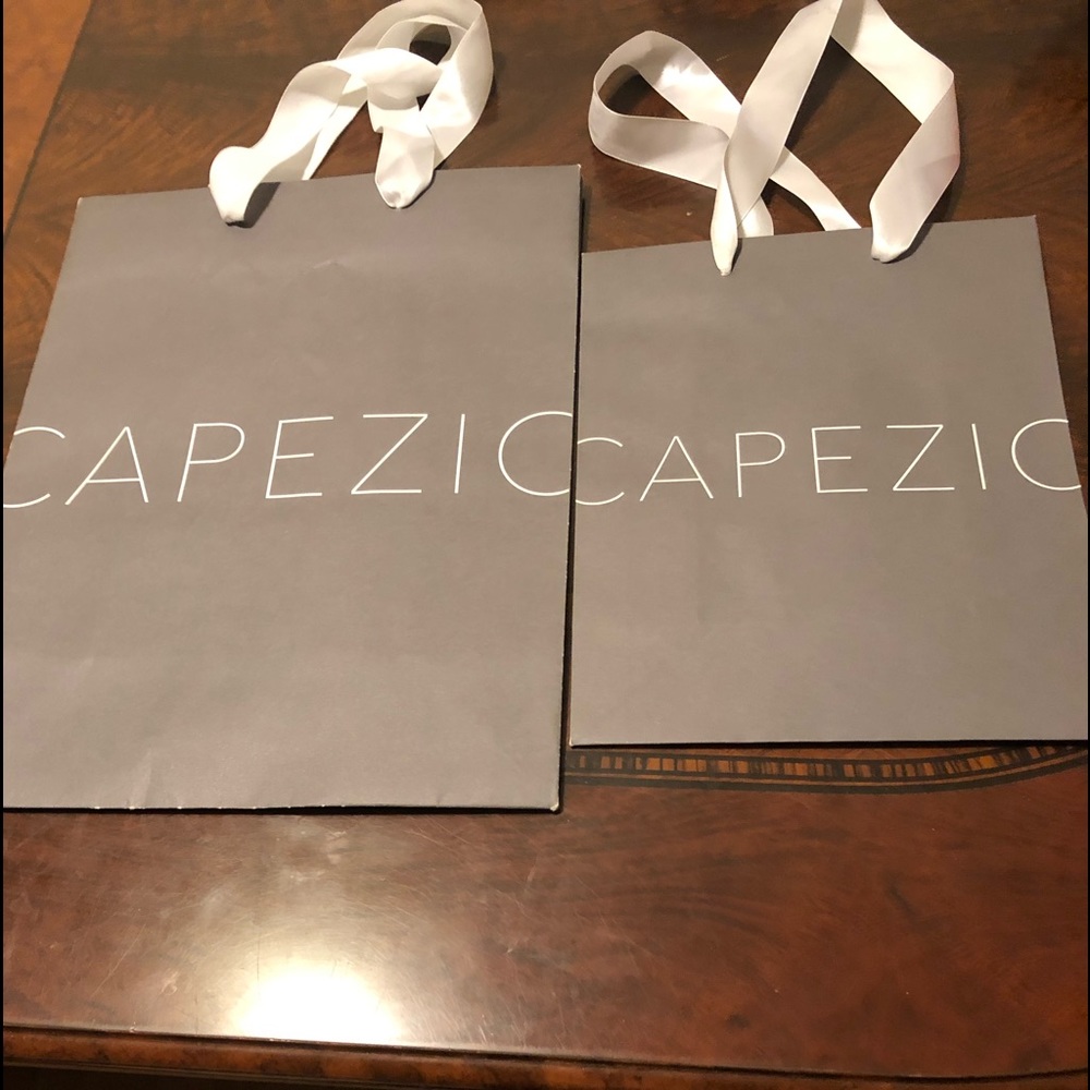 NEW Two Capezio paper gift bags
